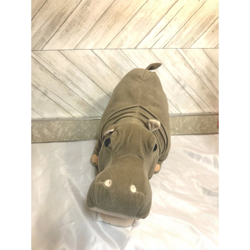 Fiesta Hippo Stuffed Animal Plush Toy Soft Realistic Mama Only Grey Hippopotamus